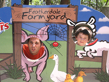 todd & zach @ zoo